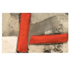 "Boy Meets Girl" Modern Abstract Painting by Meighan Morrison