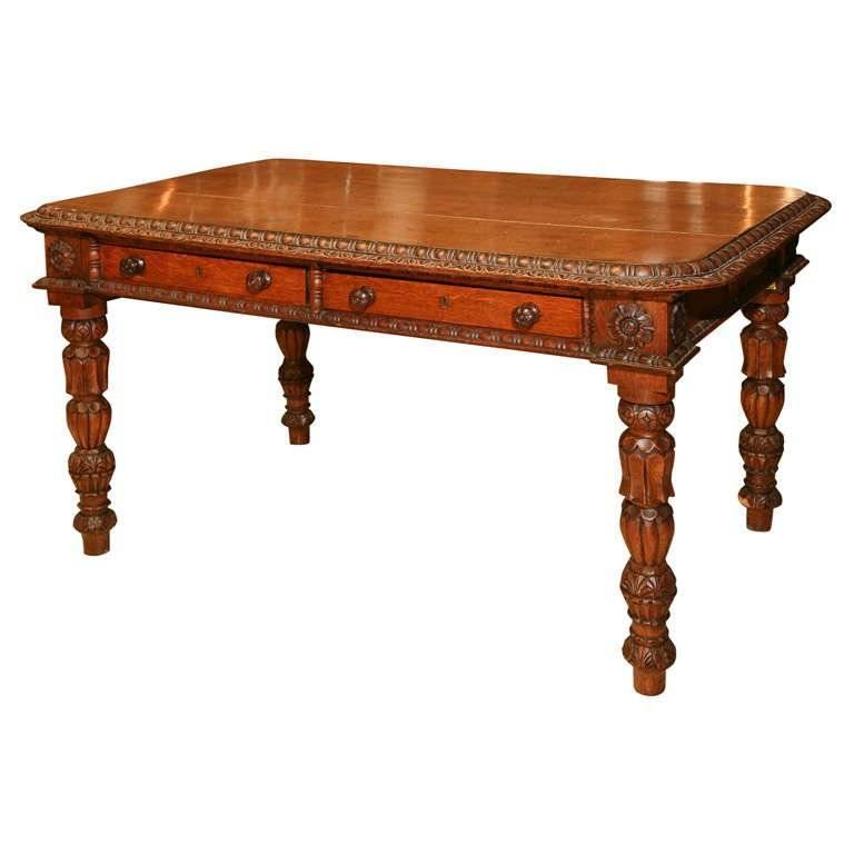 Anglo Indian Writing Table For Sale At 1stdibs