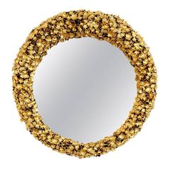 Mirror, "Mirror Mirror 'Gold'" by Barnaby Barford