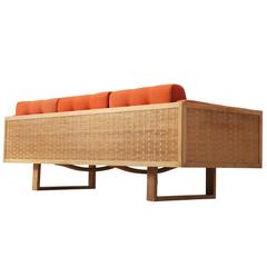Poul Cadovius Three-Seat Sofa in Oak for France & Søn 
