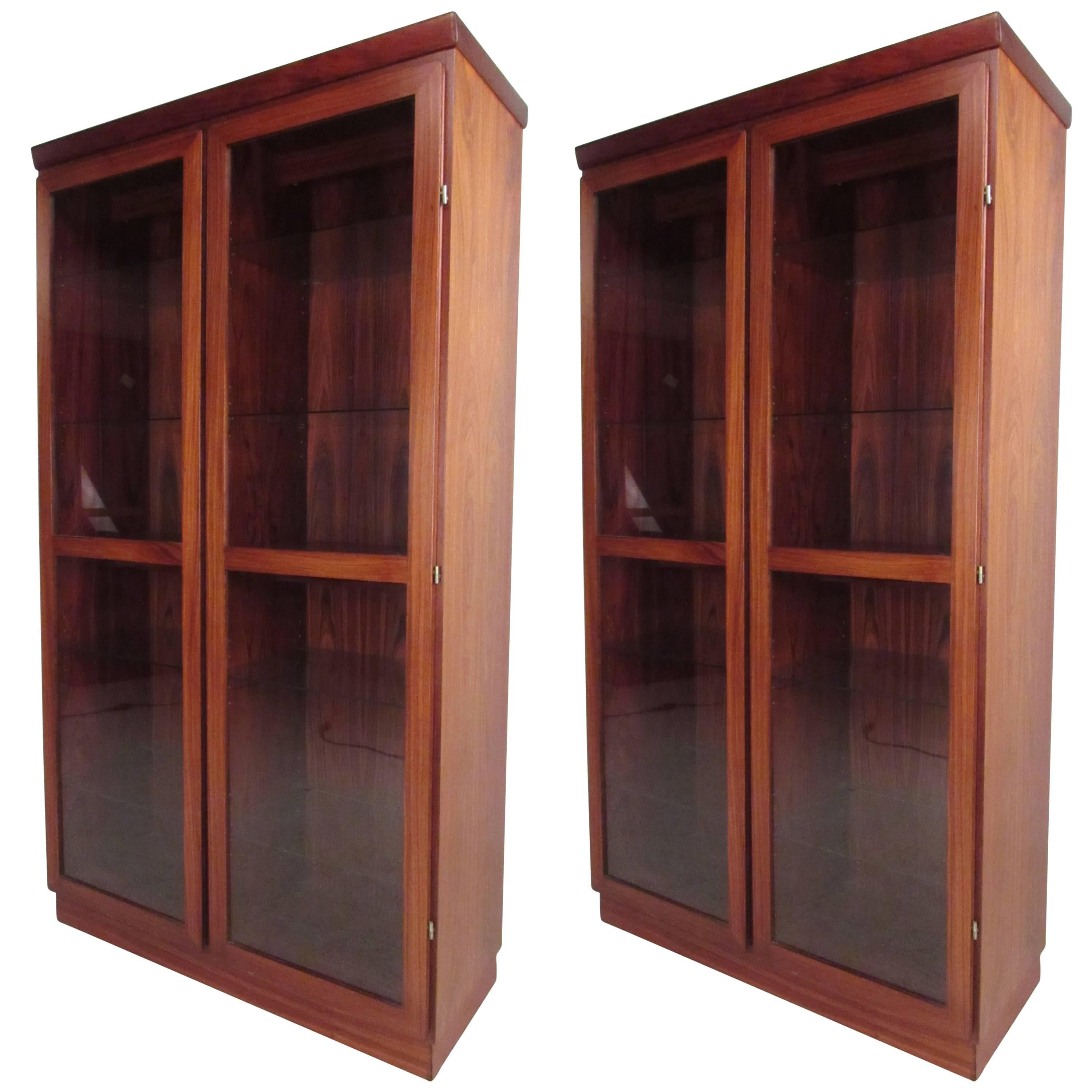 Rosewood Display Cabinet by Skovby