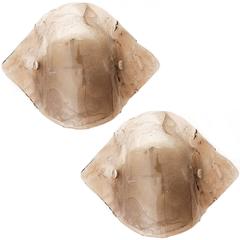 Large Kalmar Smoke Glass Sconces, 1970s (Eight Available) 8