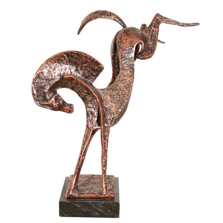 Modernist Horse Sculpture by Curtis Jere For Sale