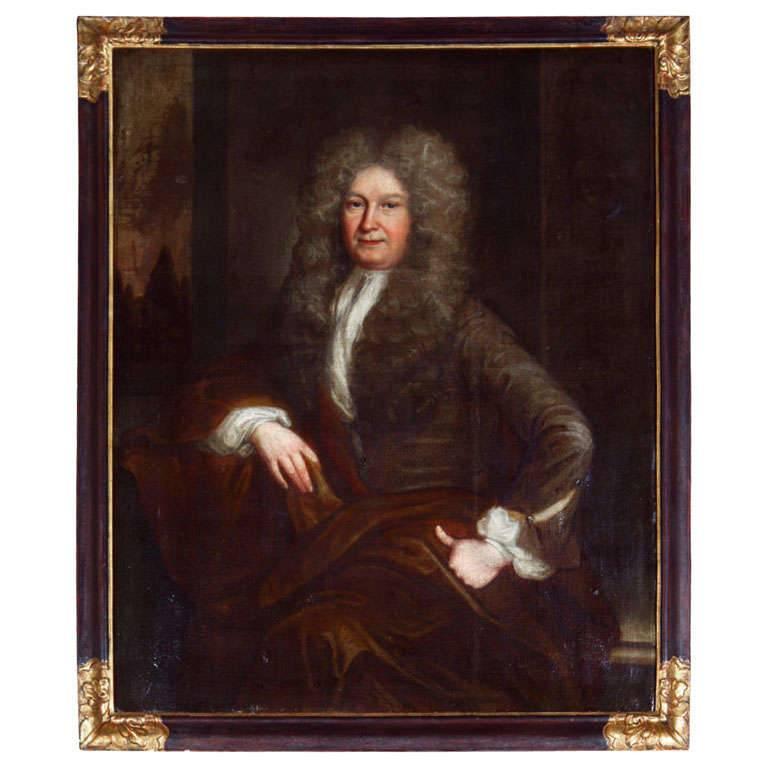 English School Portrait of a Gentleman For Sale