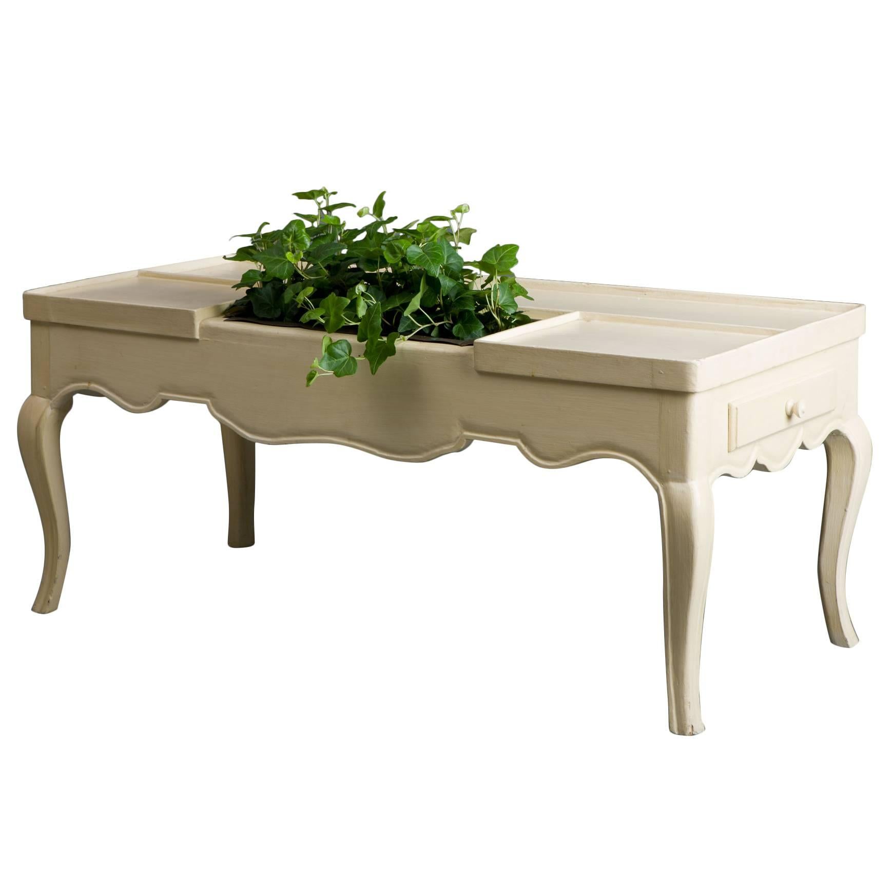 Jansen Coffee Table with Planter