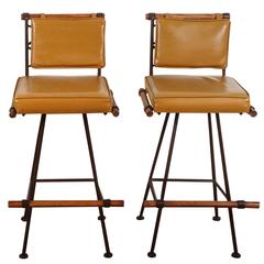 Pair Of Cleo Baldon Bar Stools