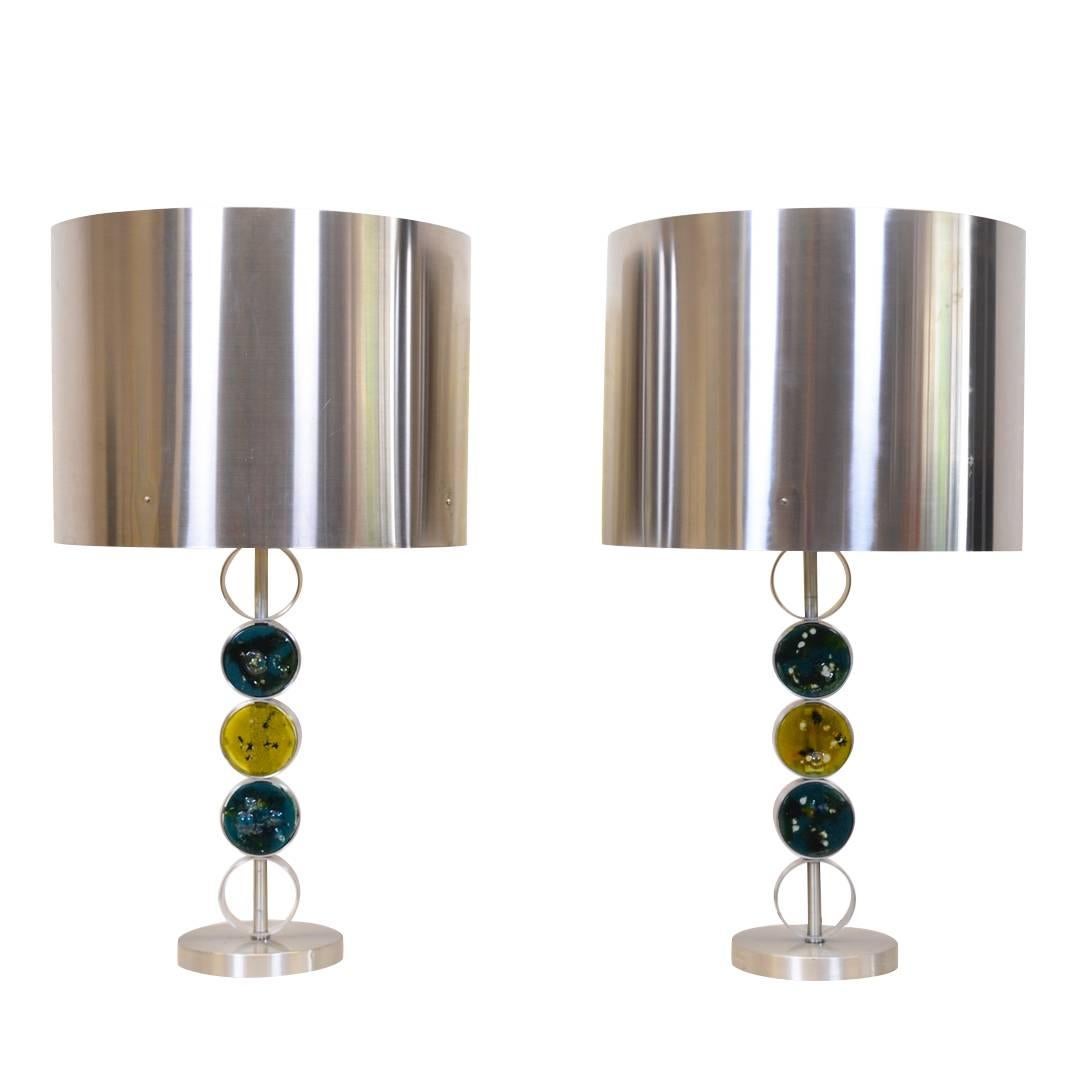 Extra Large 1970s Table Lamps by RAAK Amsterdam, Netherlands 