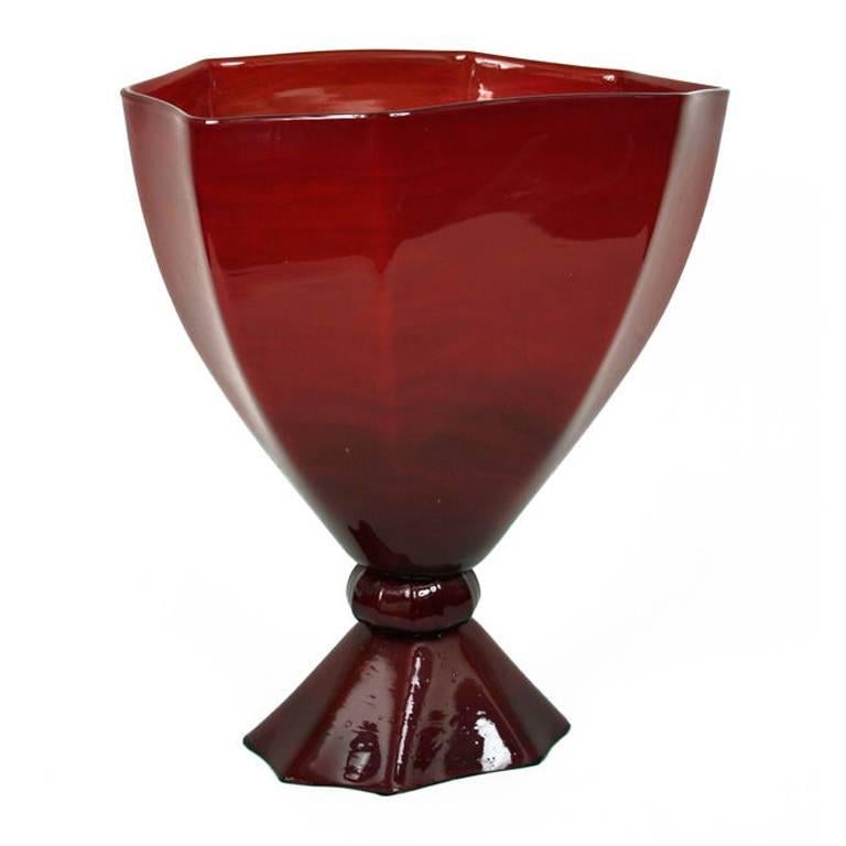 Italian Murano Glass Table Lamp, circa 1930s