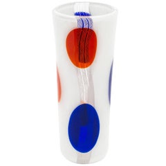 Seltene Anzolo Fuga „Spots“-Vase, Murano, 1950er Jahre