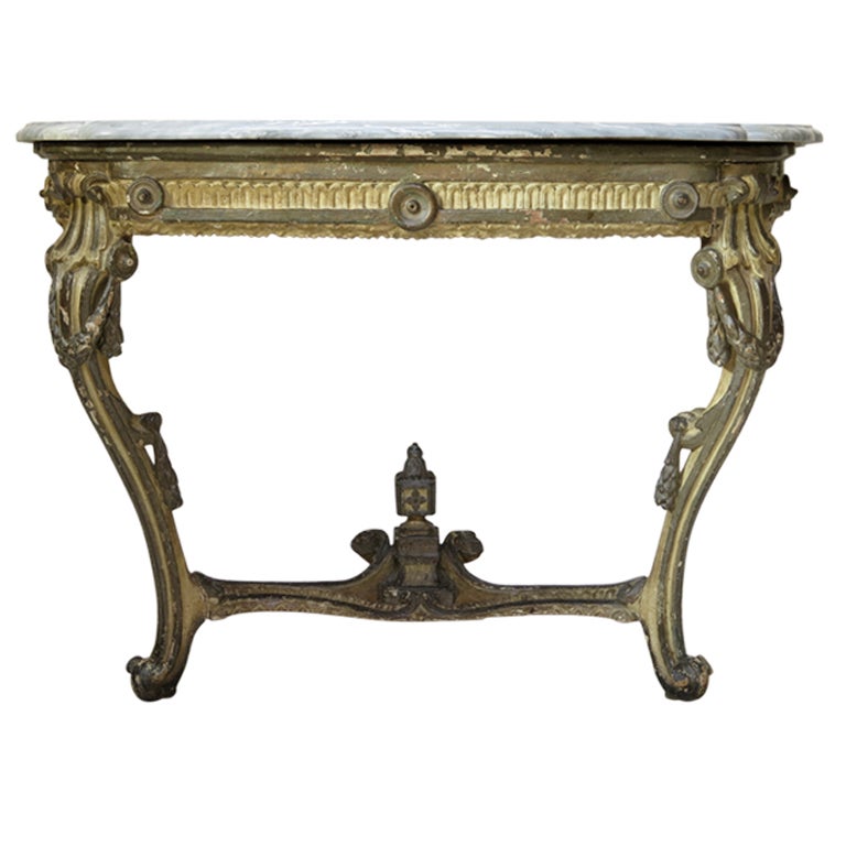 Pair of Gustavian Style Console Tables, English, 18th Century at 1stDibs