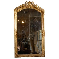 Period Regence' Water Gilt Mirror