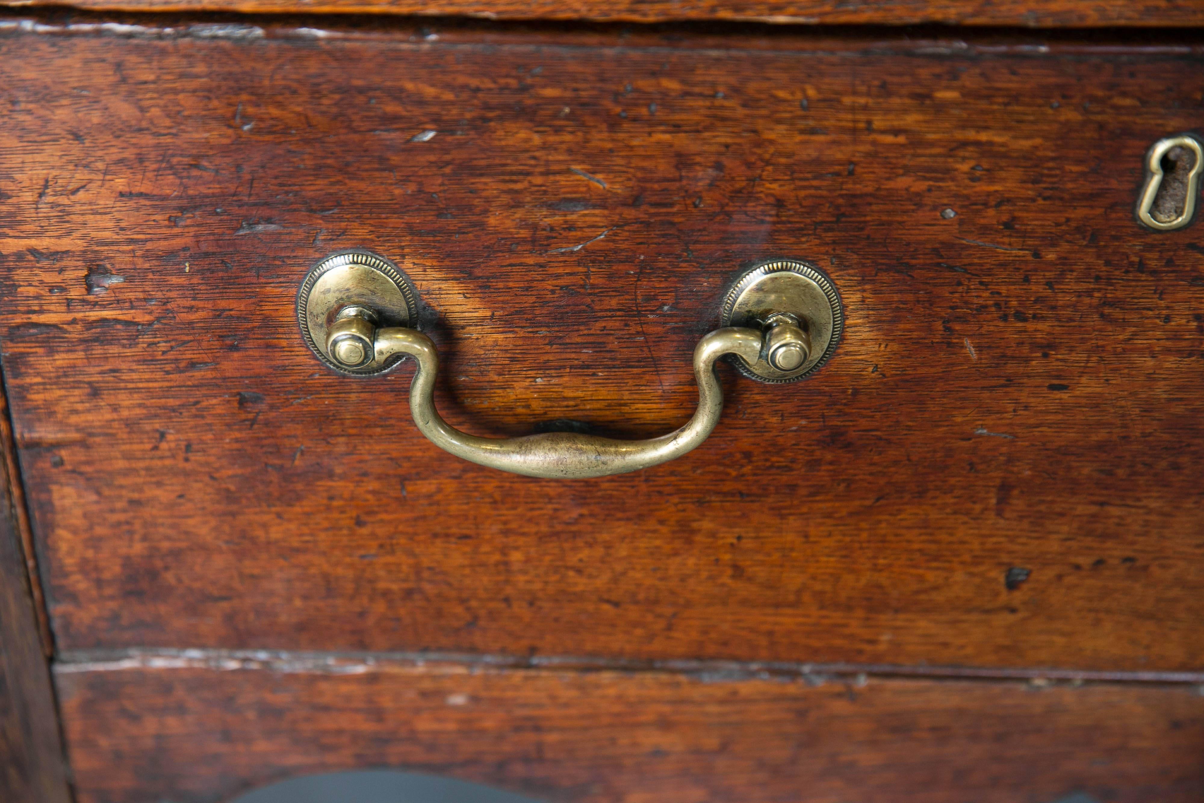 Georgian Antique 19th Century Dresser Base or Narrow Console