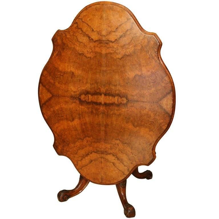 English Walnut Center Table For Sale