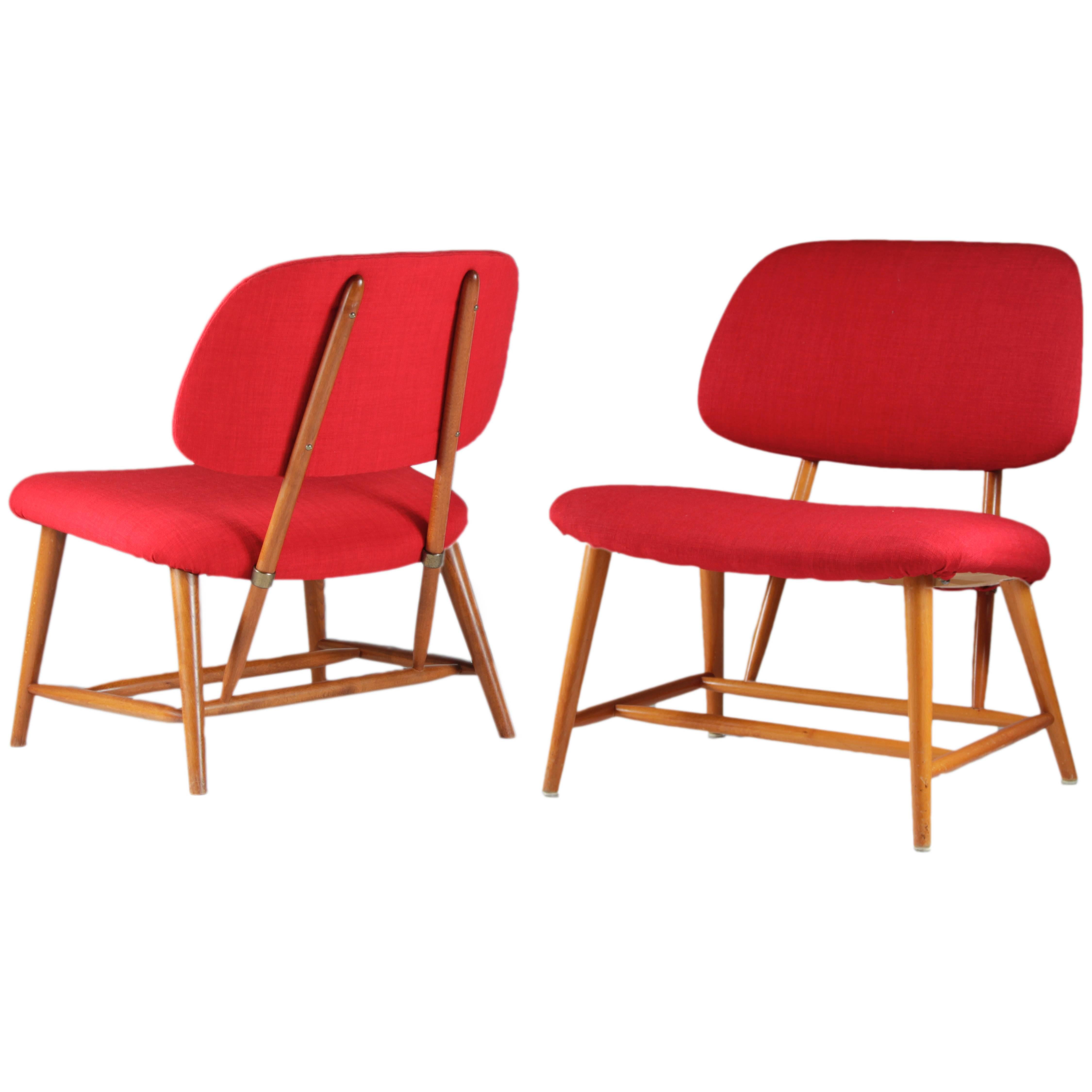 "TeVe" Chairs by Alf Svensson for Ljungs Industrier, 1953