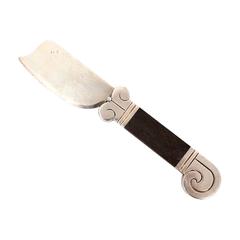 Hector Aguilar Sterling and Rosewood Aztec Knife