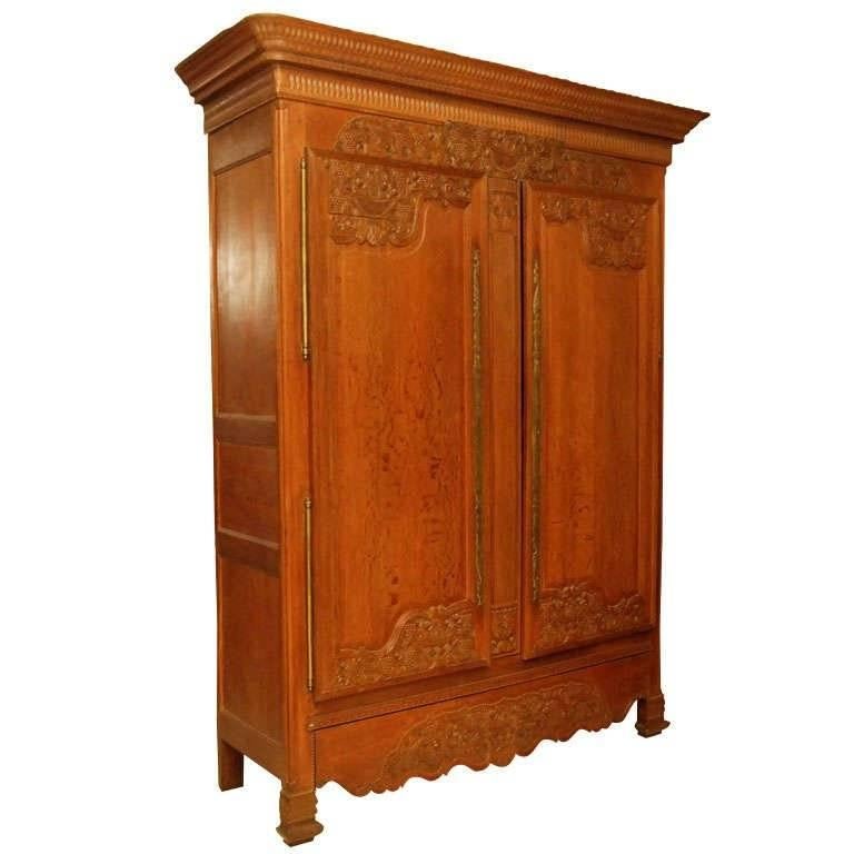 Tall French Armoire For Sale