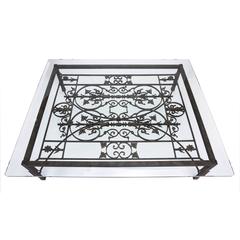 Large-Scale French Iron Coffee Table 6
