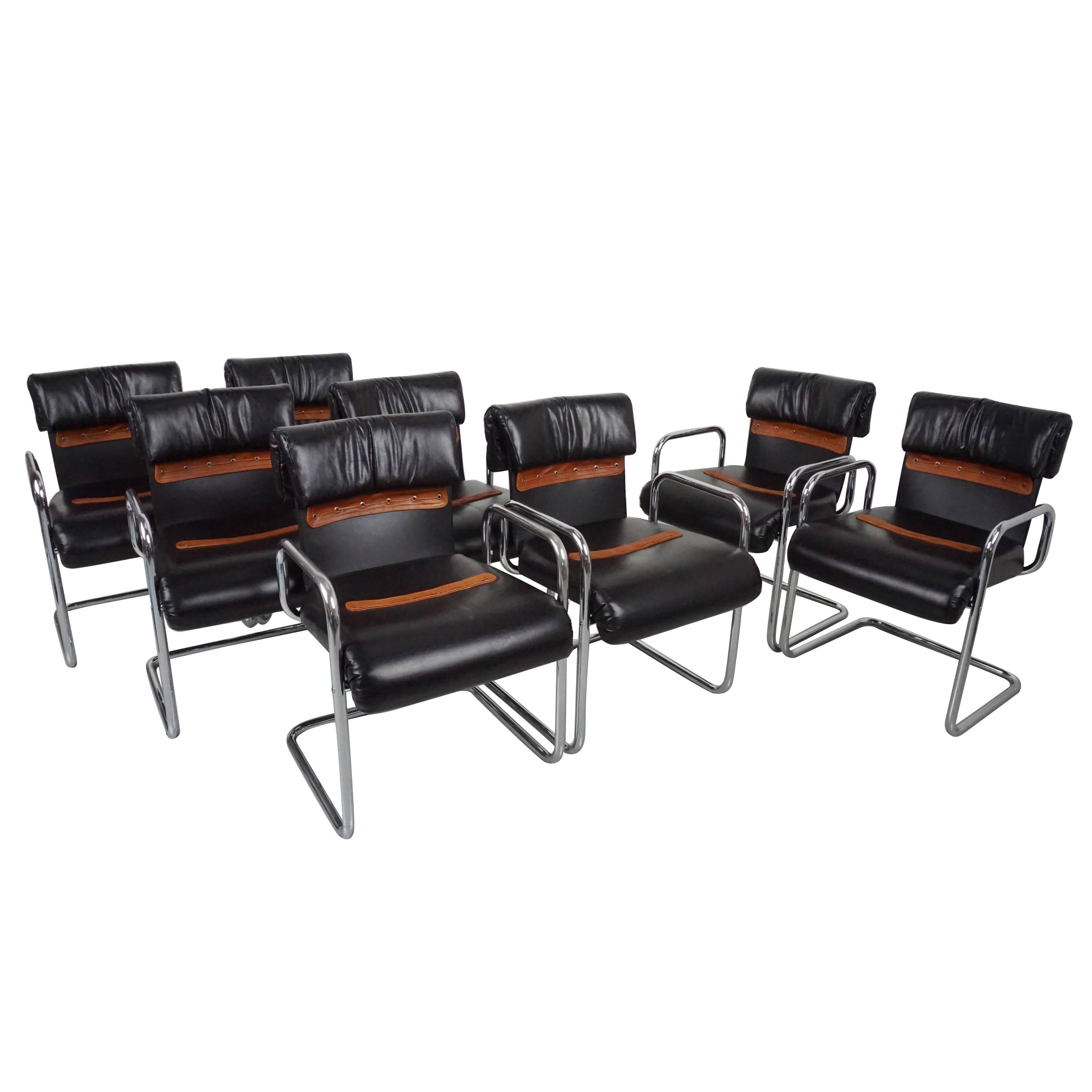 Set of 8 Pace Dining Chairs