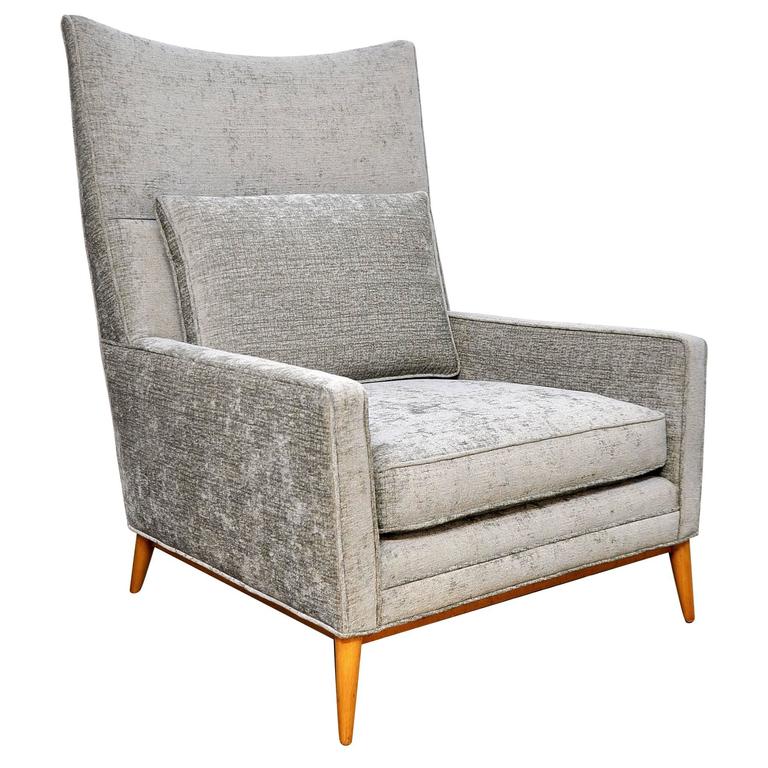 Paul Mccobb Directional 314 Model High Back Lounge Chair At 1stdibs Paul Mccobb Directional 314 Model High Back Lounge Chair For