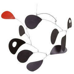 Jim Hunter Black and Red Hanging Mobile, 2015