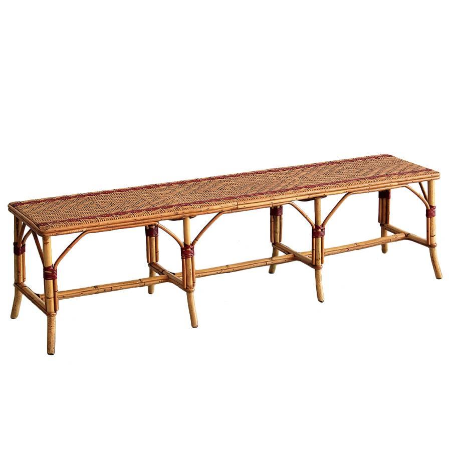 Large French Cafe Bench