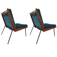 Peter Hvidt and Orla Mølgaard for France & Son, pair of chairs, Denmark
