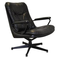Vin̈tage "Gentilina" Swivel Armchair by Strassle of Switzerland, 1960s 6