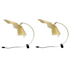 Pair of Italian 1970s Table Lamps 'Area 50' by Mario Bellini 5
