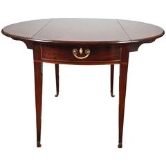 19th Century English Mahogany Pembroke Table