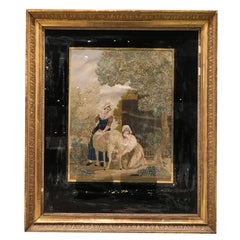 19th Century Framed Needlepoint