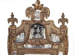 18th Century Original Venetian Carved Mirror