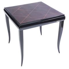 Wonderful Art Deco Game Table 7