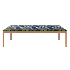 Richard Woods, "Liquid Lunch (AL)" Coffee Table, Painted Wood, 2016 11