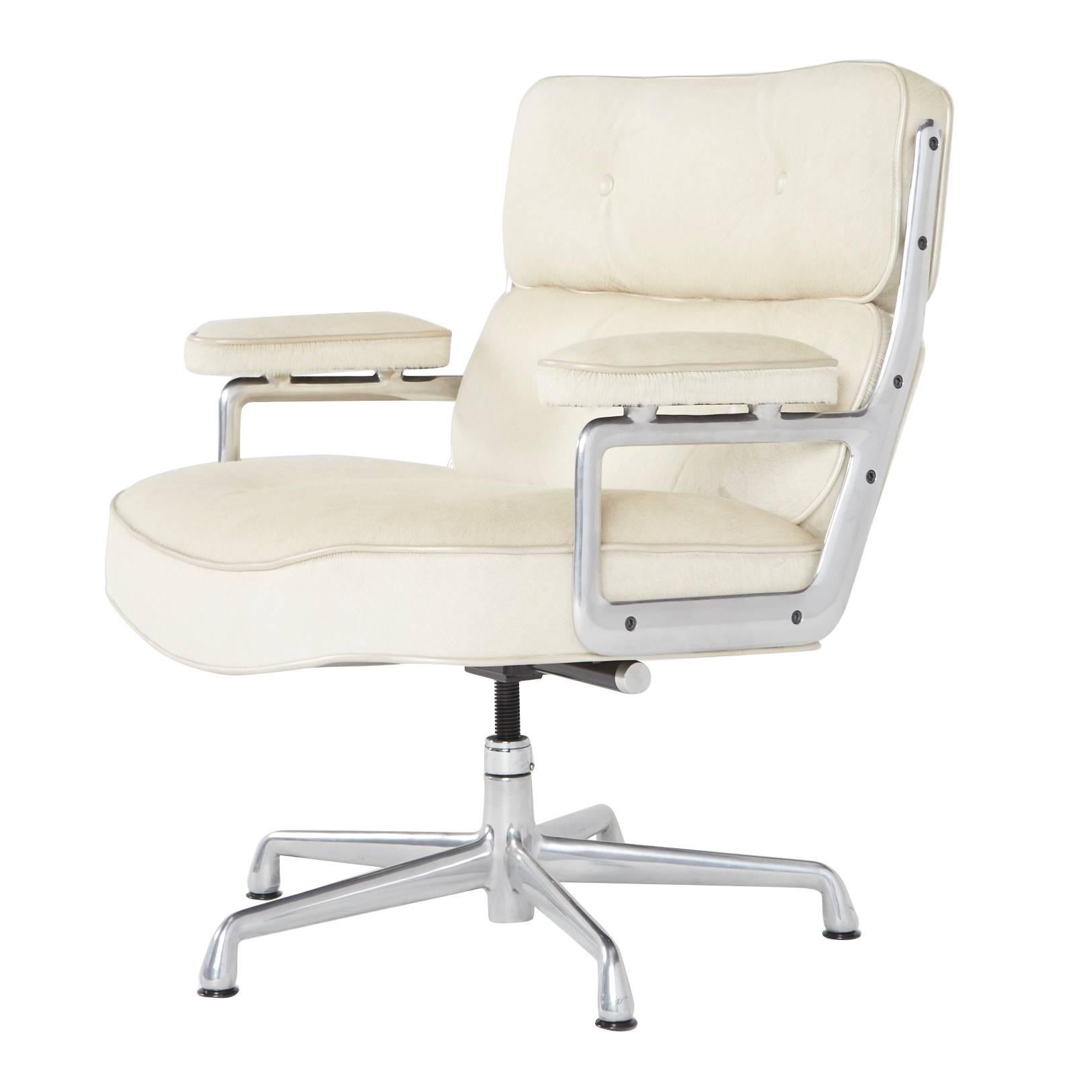 Hair-on Hide Time Life Lobby Chairs by Eames for Herman Miller (Only 1 Left)