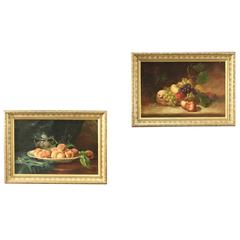 Vintage 20th Century Pair of French Paintings