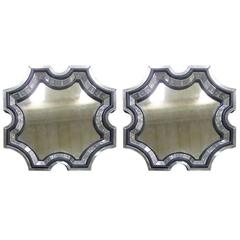 Two Extraordinary Venetian Mirrors in the Manner of Serge Roche