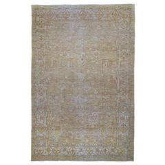 Vintage Turkish Oushak Oversize Rug 12