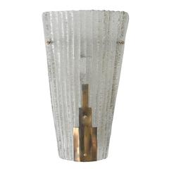 Italian Murano Graniglia Glass Sconce by Barovier e Toso 12