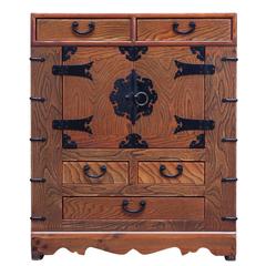 Japanese Tansu Style Chest