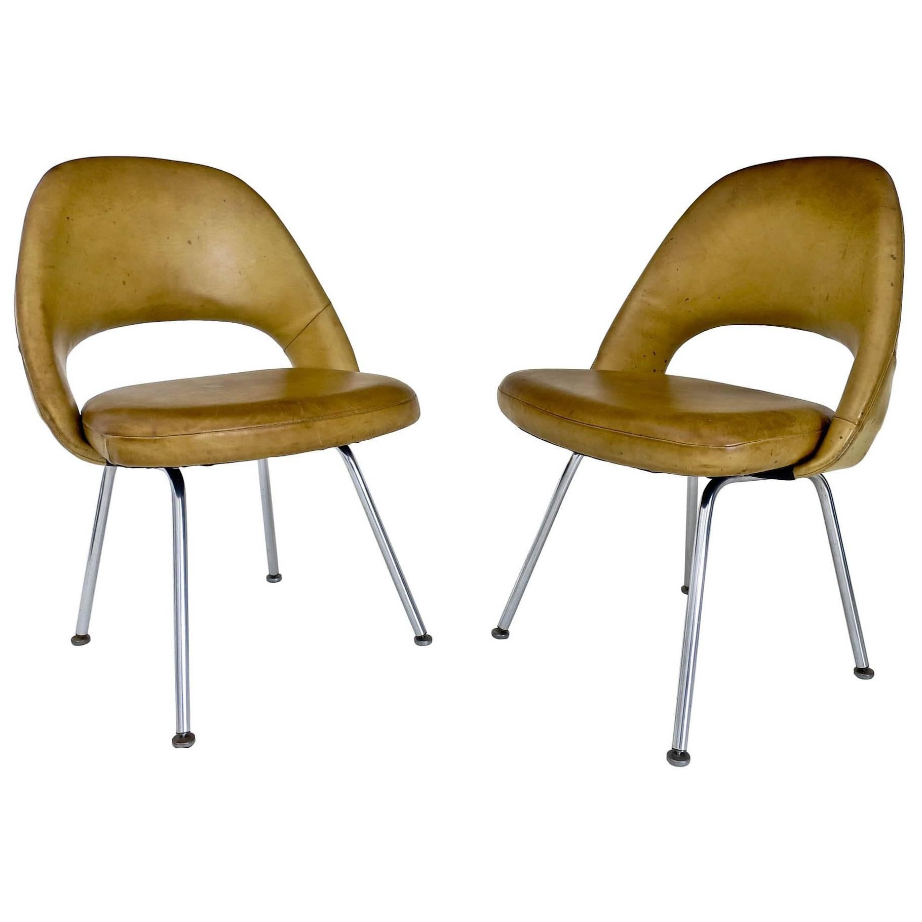 Eero Saarinen Executive Chairs for Knoll, USA, 1950s