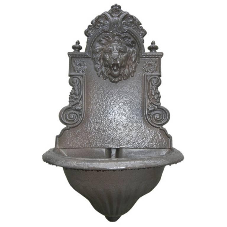 Cast Iron Fountain Center Piece Dated 19th Century For At 1stdibs