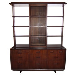 Retro Frank Lloyd Wright Sideboard Heritage Henredon, circa 1955