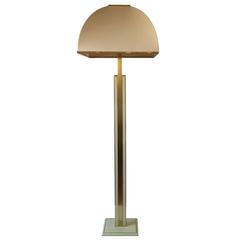 Romeo Rega Brass Floor Lamp