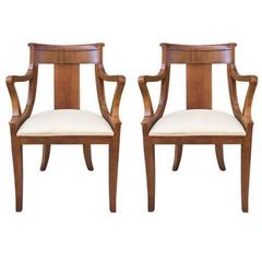 Pair of Dining Chairs by Baker 3