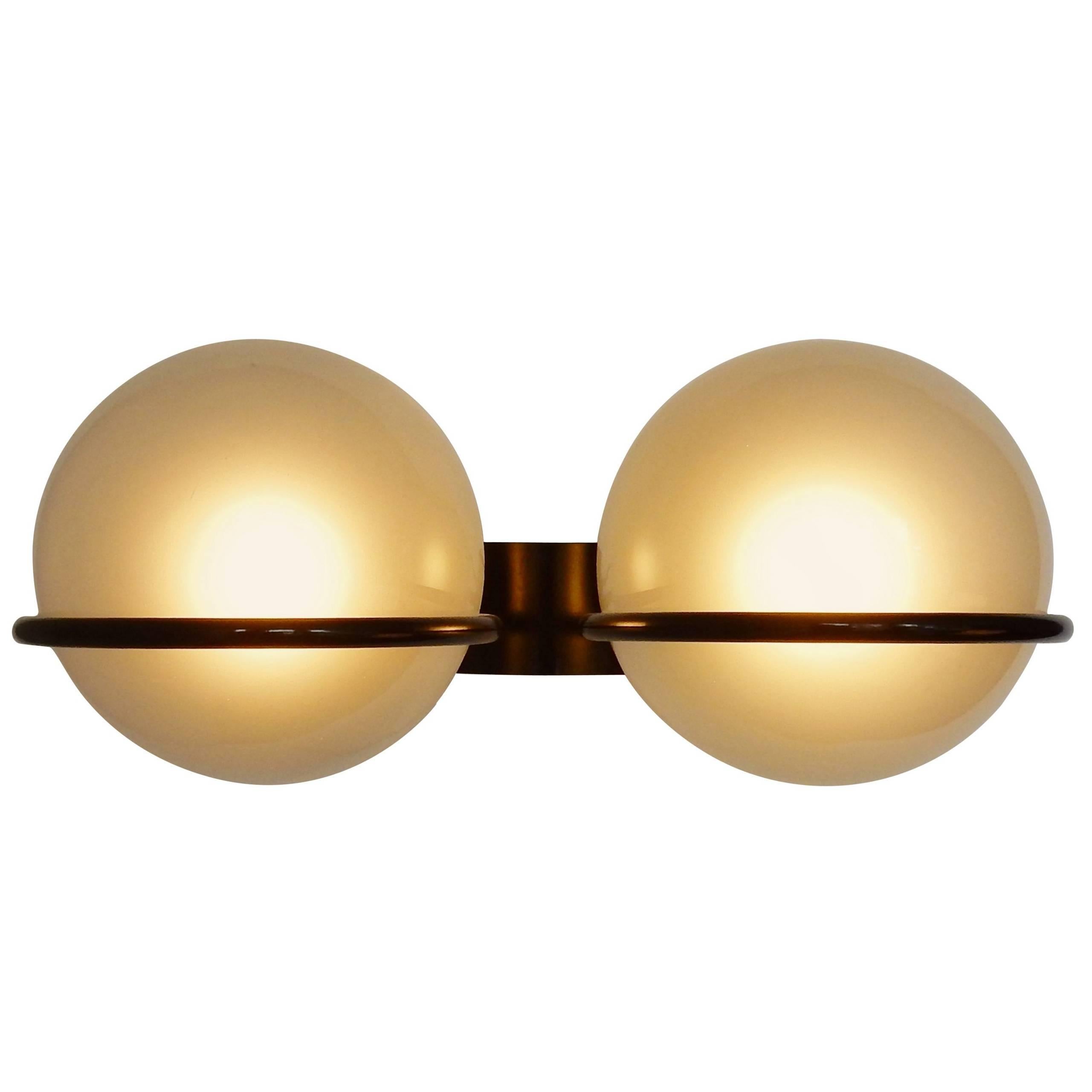 Model '328-2' Wall Sconce by Gino Sarfatti for Arteluce, Italy 1960s