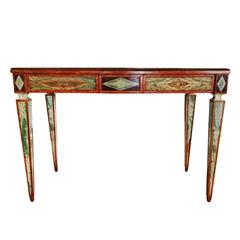 19th Century Italian Marble & Agate Console