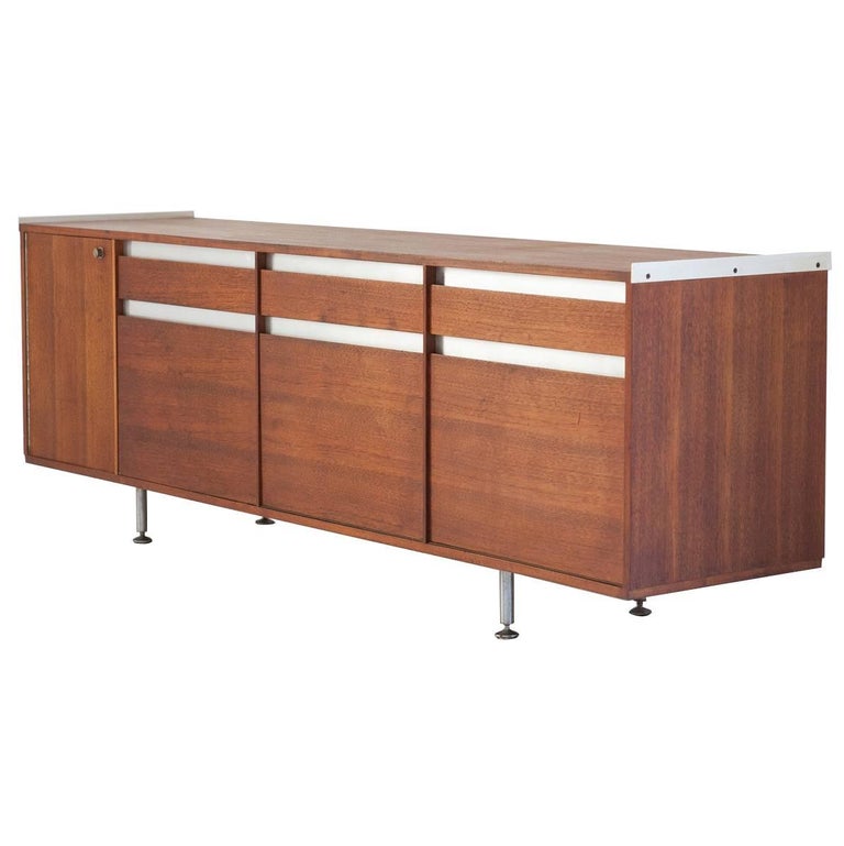 italian modern mahogany sideboard credenza by rosselli for gio ponti 1950s for sale at 1stdibs italian modern mahogany sideboard credenza by rosselli for gio ponti 1950s for sale at 1stdibs