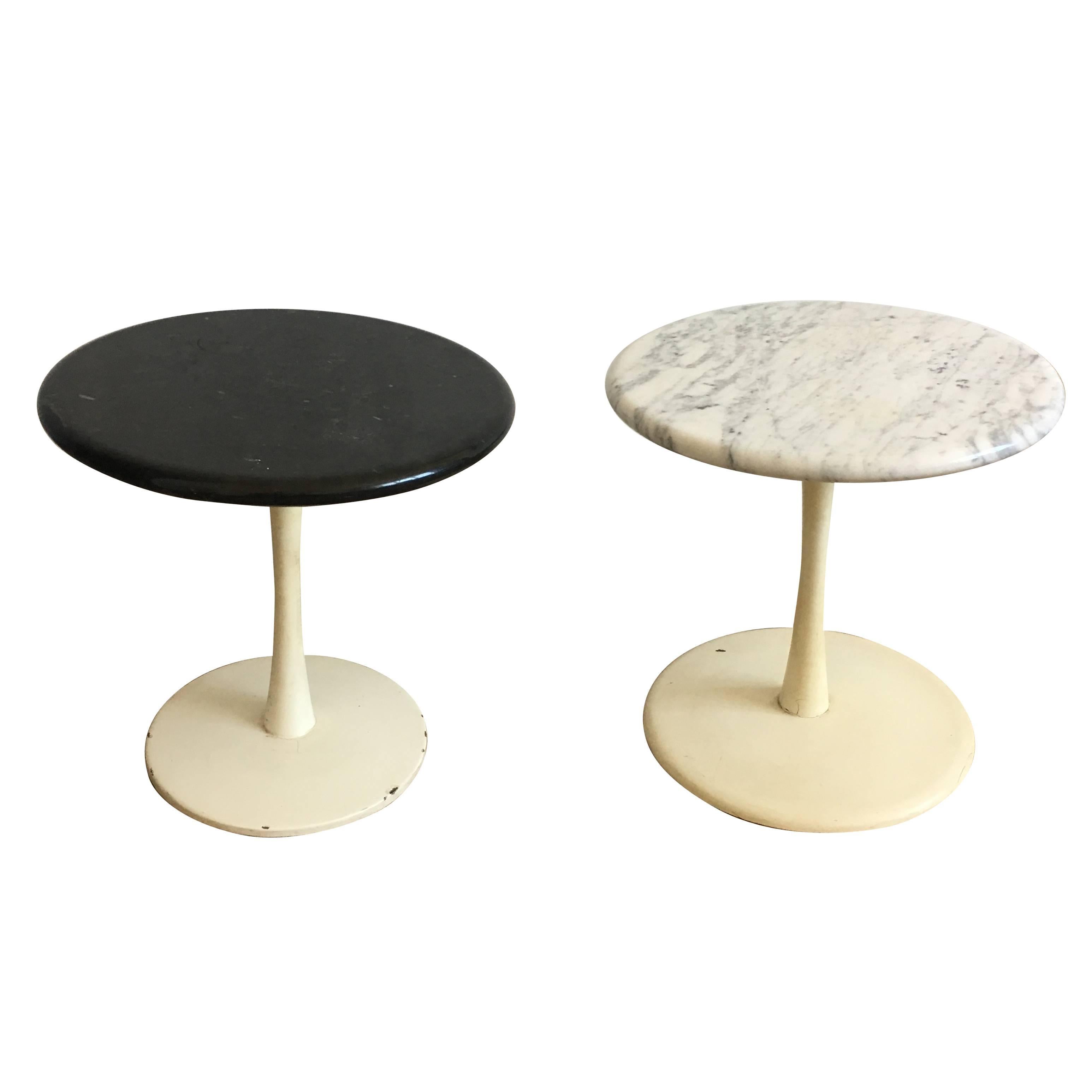 Erwin and Estelle Laverne Pair of Occasional Tables, 1960