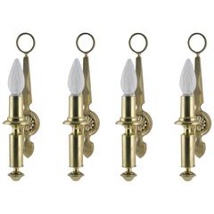 Set of Four 1940-1950 Neoclassical Sconces