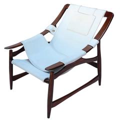1960s Liceu de Arte Brazilian Jacaranda Armchair in Leather 7